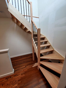 Photograph of straight stair